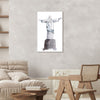 Christ the Redeemer Statue Wall Painting for Living Room, Bedroom, Office, Hotels, Drawing Room