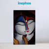 Divine Krishna and Radha Wall Painting for Living Room, Bedroom, Office, Hotels, Drawing Room