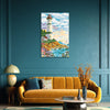 Lighthouse Serenity Wall Painting for Living Room, Bedroom, Office, Hotels, Drawing Room