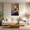 Graceful Matron Wall Painting for Living Room, Bedroom, Office, Hotels, Drawing Room