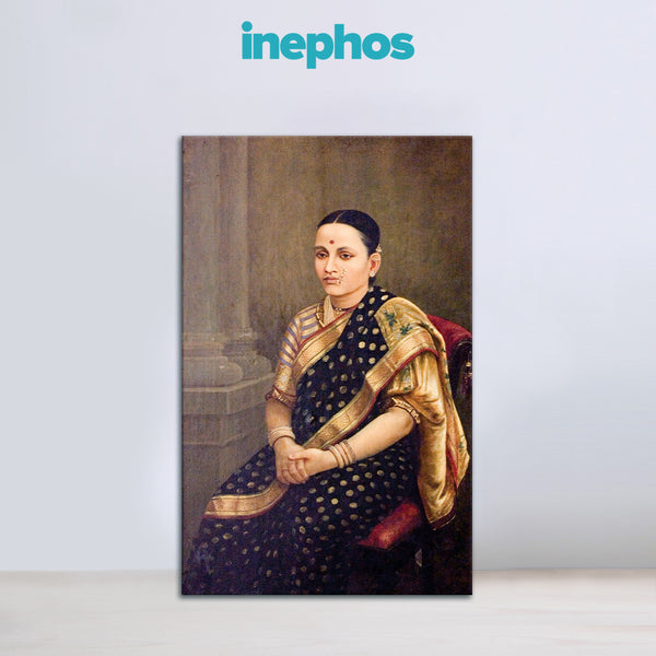 Graceful Matron Wall Painting for Living Room, Bedroom, Office, Hotels, Drawing Room