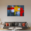 Bold Abstract Harmony – Modern Canvas Wall Art for Living Room, Bedroom, and Office