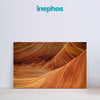 Golden Desert Sandstone Waves Canvas Painting for Living Room, Bedroom, and Office
