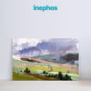 Rustic Countryside Cabin Watercolor Canvas Painting for Home & Office
