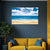 Blue Ocean Waves Canvas Painting for Living Room, Bedroom, and Office
