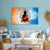 Meditative Buddha SilhouetteWall Painting for Living Room, Bedroom, Office, Hotels, Drawing Room