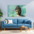 Lord Buddha with Lotus Canvas Painting for Living Room, Bedroom & Meditation Space | Spiritual Wall Art | Peaceful Buddha Artwork