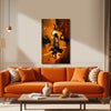 Shiva Canvas Painting for Home | Abstract Modern Mahadev Wall Art | Nataraja Inspired Cosmic Shiva Painting