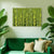Green Bamboo Forest Painting | Nature Modern Abstract Canvas | Wall Art For Living Room & Relaxing Spaces