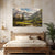 Majestic Mountain View | Scenic Landscape Canvas Painting for Living Room & Study