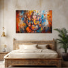 Divine Ganesha Canvas Painting | Spiritual Modern Art For Home Temple & Living Room