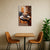 Hot Coffee with Cigar | Warm and Bold Wall Art Canvas Painting for Kitchen & Cafe Corners