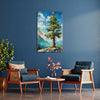 Lonely Pine Tree | Bold Nature Canvas Wall Art For Rustic And Modern Homes