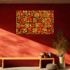 Tribal Abstract Pattern | Bold Geometric Canvas Wall Art For Creative Spaces