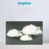 Floating White Clouds | Minimal Canvas Wall Art For Calm & Dreamy Rooms