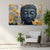 Spiritual Buddha Painting with Floral Touch | Ideal Gift for Housewarming & Festive Occasions