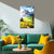Mountain Pathway Painting | Scenic Landscape Canvas | Hills Nature Scenery for Living Room & Office Décor