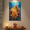 Shukrana Guru Ji Canvas Painting | Spiritual Wall Art for Living Room & Bedroom | Meditation and Pooja Room Home Decor