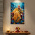 Shukrana Guru Ji Canvas Painting | Spiritual Wall Art for Living Room & Bedroom | Meditation and Pooja Room Home Decor