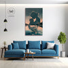 Cancer Zodiac Wall Art | Nurturing Love, Emotional Bonding & Family Harmony | Embrace of Serenity | Mother & Child Canvas Painting | CancerWater Sign Compassion & Care Astrology Artwork | Bedrooms, Family Living Rooms & Relationship Spaces