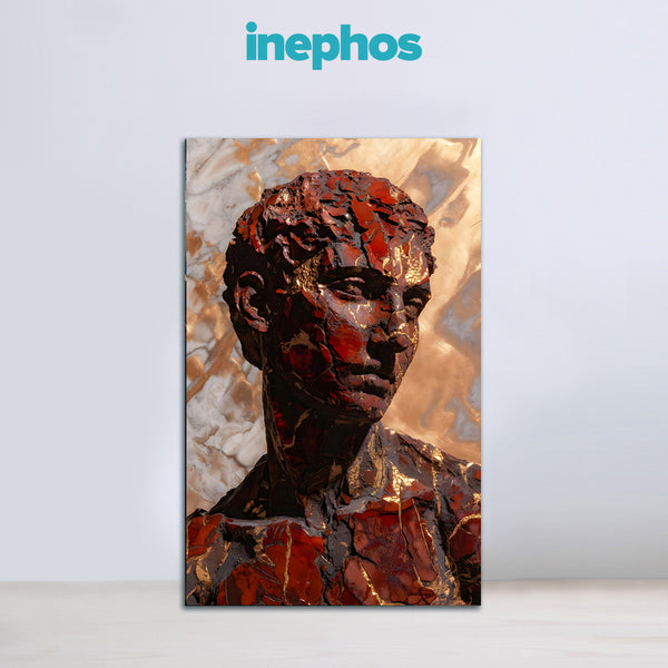 Aries Zodiac Wall Art | Strength, Courage & Fearless Action | Warrior Consciousness | Warrior Energy Canvas Painting | Fire Sign Power Astrology Artwork | Leadership & Power Spaces
