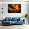 Aries Zodiac Wall Art | Courage, Momentum & Fearless Transformation | Ascendant Fire Vortex | Fiery Path of Victory Canvas Painting | Aries Fire Sign Astrology Energy Artwork | Leadership, Ambition & Success Spaces