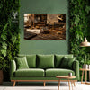 Virgo Zodiac Wall Art | Precision, Intelligence & Masterful Craftsmanship | Sacred Mechanics Atelier | Earth Wisdom Energy Canvas Painting | Virgo Earth Sign Astrology Artwork | Focus, Perfection & Productive Success Spaces