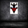 Train Hard Gym Motivation Poster | Fitness Wall Art for Home Gym, Workout Room, Fitness Centres, Bodybuilding Studios & Sports Motivation Décor