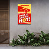 Funny Parking Sign for Office, Garage, Apartment, Home Parking Area | Bold Red & Yellow Humorous Wall Art for Drivers