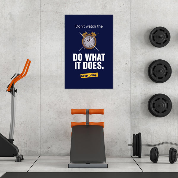 Motivational Wall Poster for Office, Home & Study Spaces | Inspirational Quote Art for Focus, Productivity & Daily Motivation