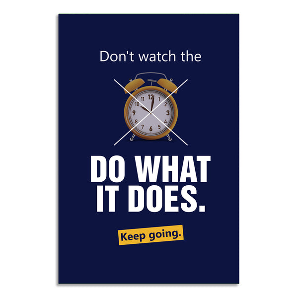 Motivational Wall Poster for Office, Home & Study Spaces | Inspirational Quote Art for Focus, Productivity & Daily Motivation