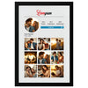 Lovegram Style Personalized Couple Photo Frame | Custom Romantic Instagram-Inspired Display