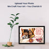 Customized Raksha Bandhan Photo Frame | Cute Childhood Memory Gift for Brother & Sister | Personalized Sibling Wall Decor