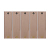 Majestic Elephant | Walking Down the Road Multi Frame Vinyl Wall Art for Living Room & Office
