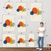 Sunset Silhouette Wall Painting for Living Room, Bedroom, Office, Hotels, Drawing Room