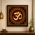 Golden Om Mandala Acrylic Photo Frame | Premium Hindu Spiritual Wall Decor | Sacred Om Wall Frame for Home, Office & Pooja Room
