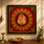 Golden Lord Ganesha Acrylic Photo Frame | Premium Ganpati Wall Decor | Spiritual Wall Frame for Home, Office & Pooja Room