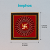 Swastik Mandala Acrylic Photo Frame | Premium Swastik Wall Decor | Auspicious Hindu Wall Frame for Home, Office & Pooja Room