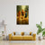 Happy Kids Playing In The Rain | Nostalgic And Uplifting Canvas Art For Home And Nursery | Nature Themed Canvas