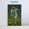 Lionel Messi Canvas Wall Art | Dynamic Soccer Player Artwork for Sports Lovers & Game Rooms