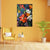 Vibrant Garden Symphony Premium Canvas Painting for Living Room, Bedroom, Office, Hotels, Drawing Room