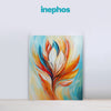 Vibrant Abstract Floral Burst Premium Canvas Painting for Living Room, Bedroom, Office, Hotels, Drawing Room