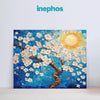 Serene Cherry Blossom Premium Canvas Painting for Living Room, Bedroom, Office, Hotels, Drawing Room