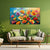 Vibrant Floral Burst Premium Canvas Painting for Living Room, Bedroom, Office, Hotels, Drawing Room