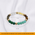 Dhan Yog Crystal Bracelet for Men & Women | Citrine, Tiger Eye, Green Jade, Green Aventurine, Sphatik, Pyrite & Hematite Crystals | Wealth, Good Luck & Positive Energy | Stretchable Crystal Bracelet