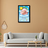 Custom Baby Birth Details Photo Frame with Name, Date & Picture | Cute Gift for Newborns & Kids Room Decor