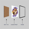 Customized Couple Portrait Photo Frame | Personalized Wall Decor | Gift for Wedding, Anniversary & Valentine’s Day