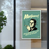 Funny Marijuana Poster | Vintage Cartoon | Retro Wall Art | Fun and Quirky Home Decor