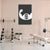 Yes You Can | Motivational Muscle Arm Poster for Fitness, Gym, and Study Spaces | Bold Black & White Wall Art for Daily Inspiration