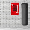 Sore Today Strong Tomorrow Gym Wall Poster | Motivational Fitness Quote Art for Workout Room
